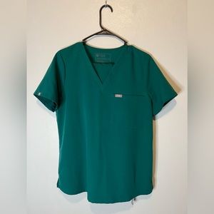 Figs Hunter Green Scrub Set